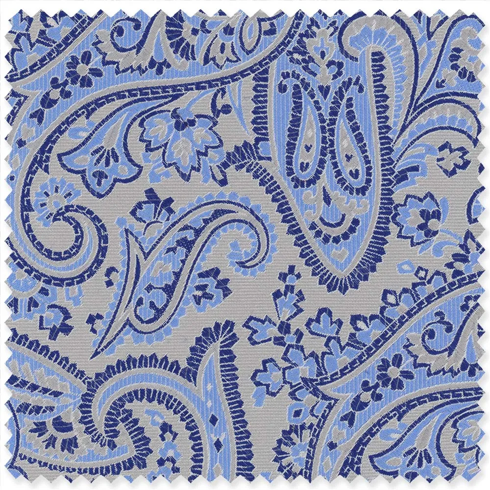 Silver Paisley