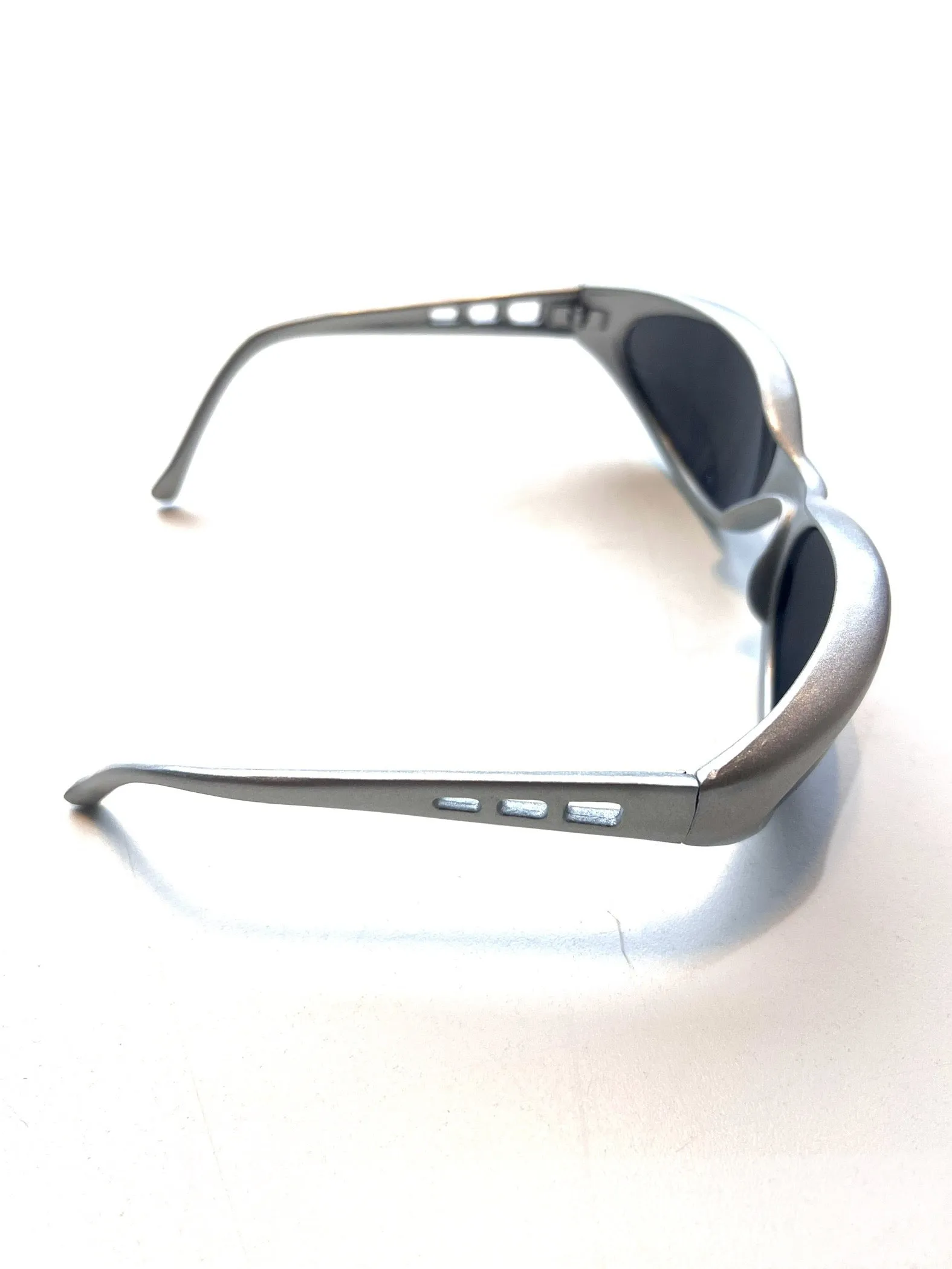 Silver Wrap Around Sunglasses