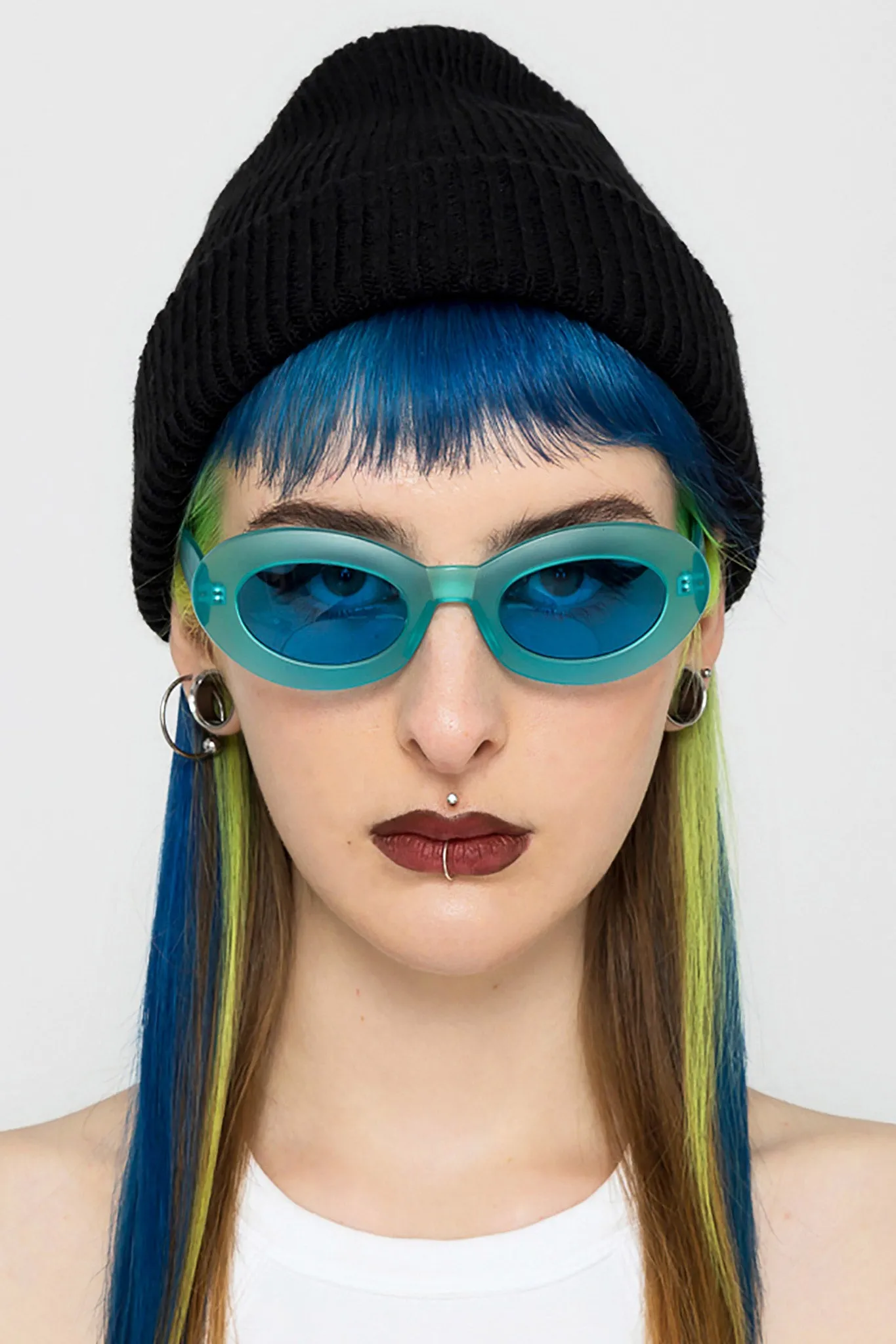 Sky Oval Sunglasses