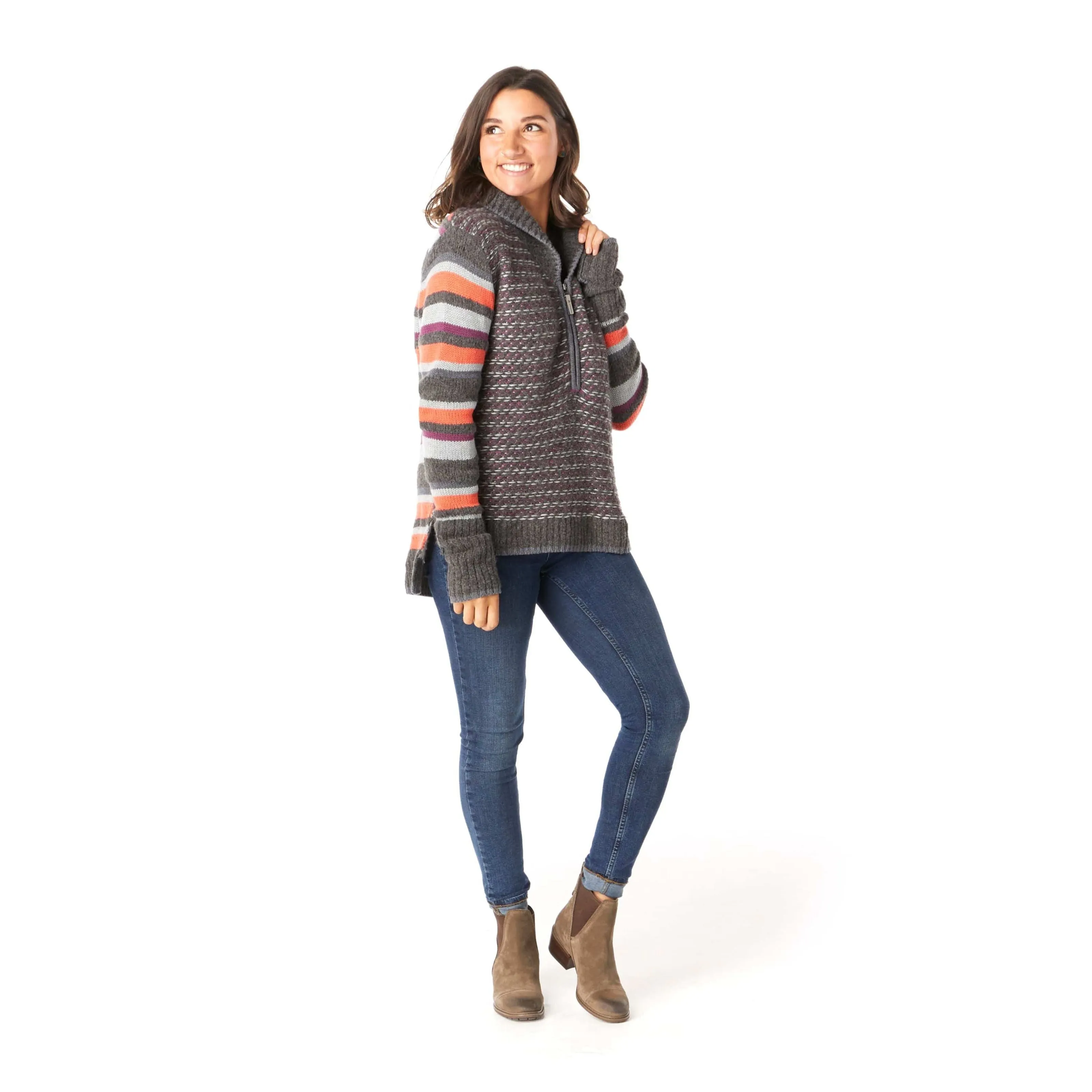 Smartwool Womens CHUP Potlach 1/2 Zip Sweater
