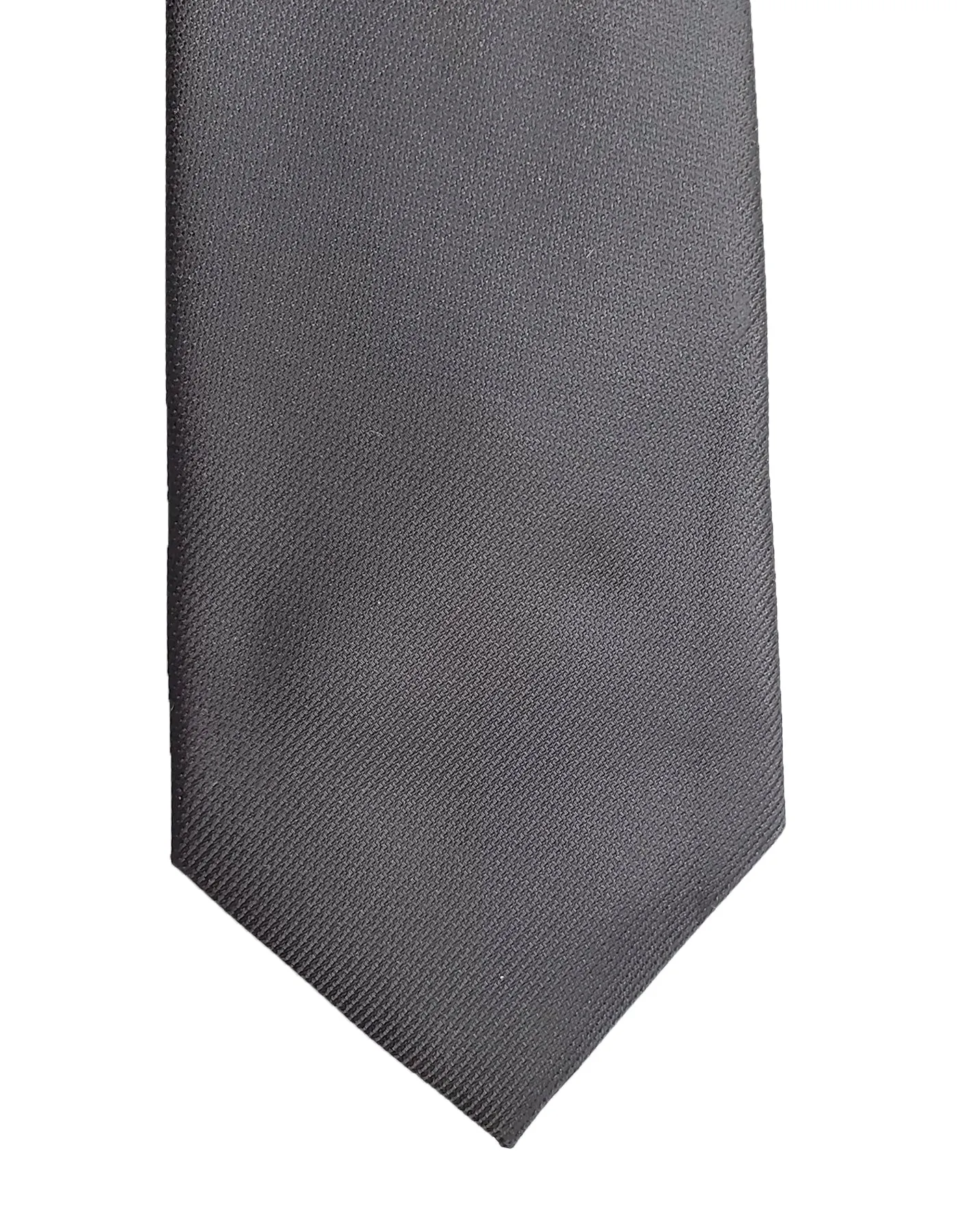 Solid Color Zipper Tie