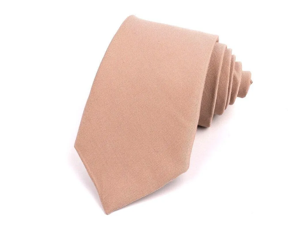 Solid Cotton Tie