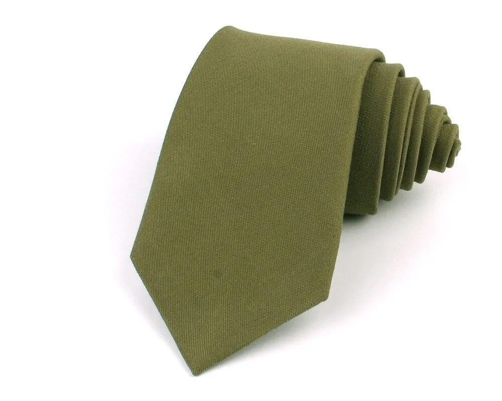 Solid Cotton Tie