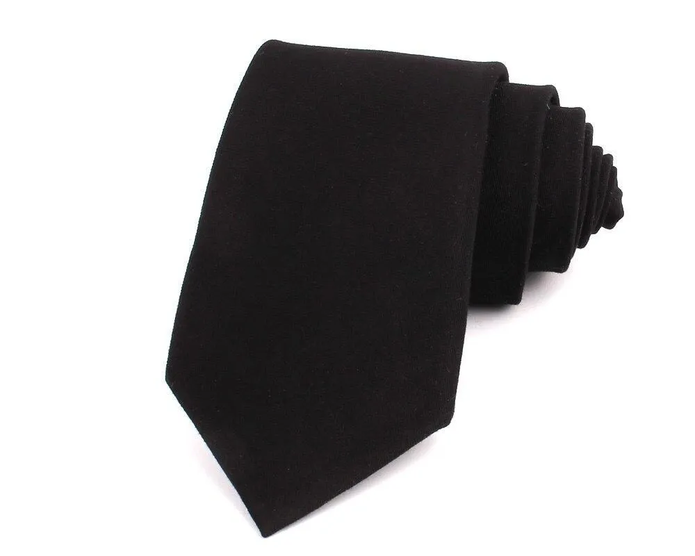 Solid Cotton Tie