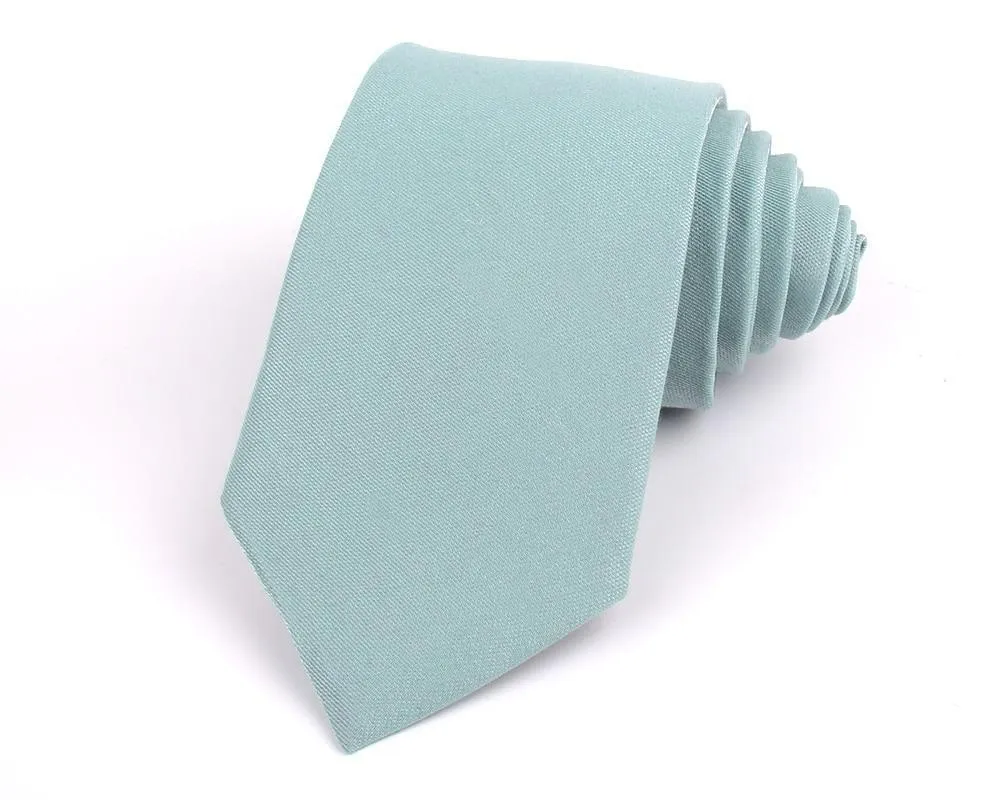 Solid Cotton Tie