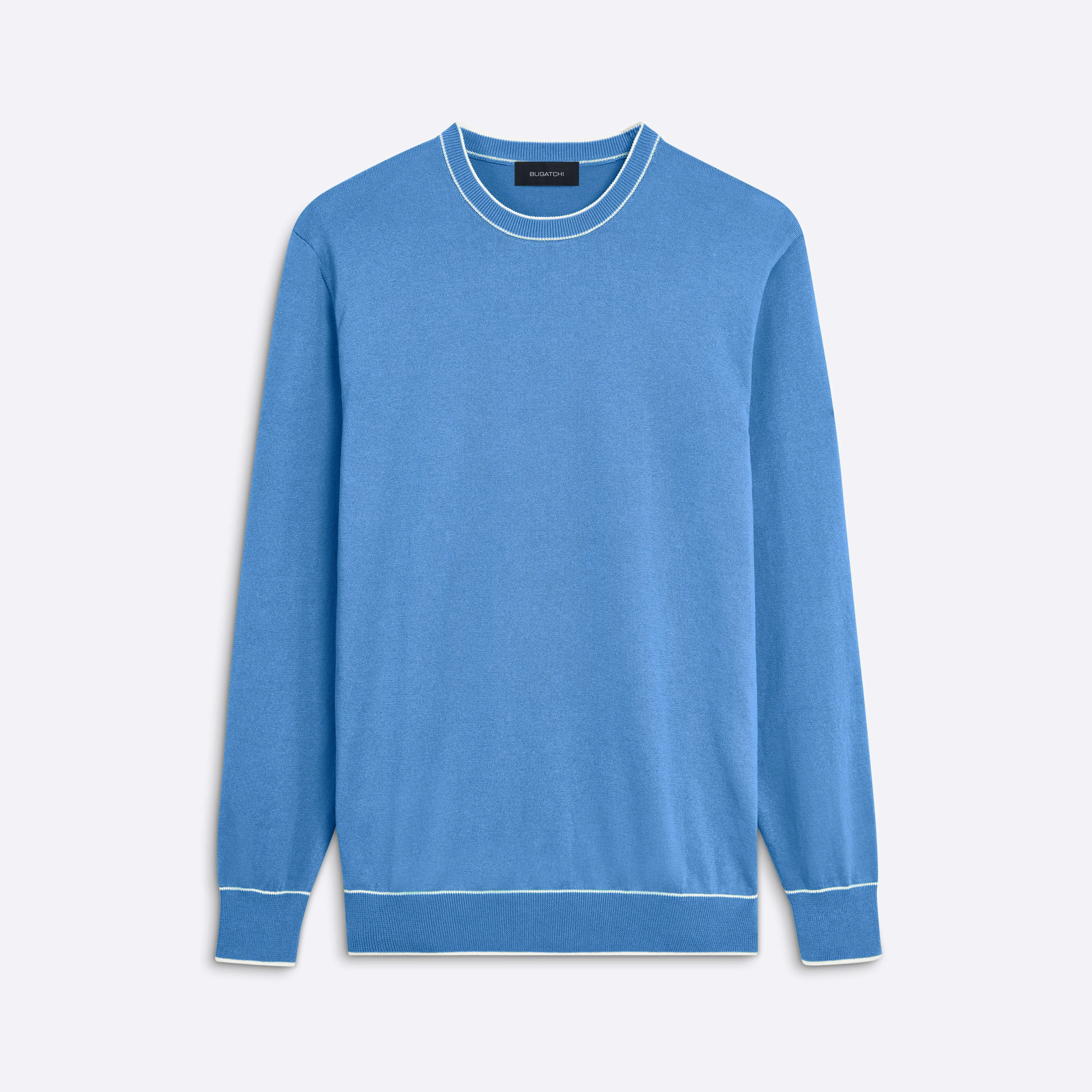 Solid Crew Neck Sweater