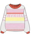 Sonia Rykiel Multicolored Knit Sweater