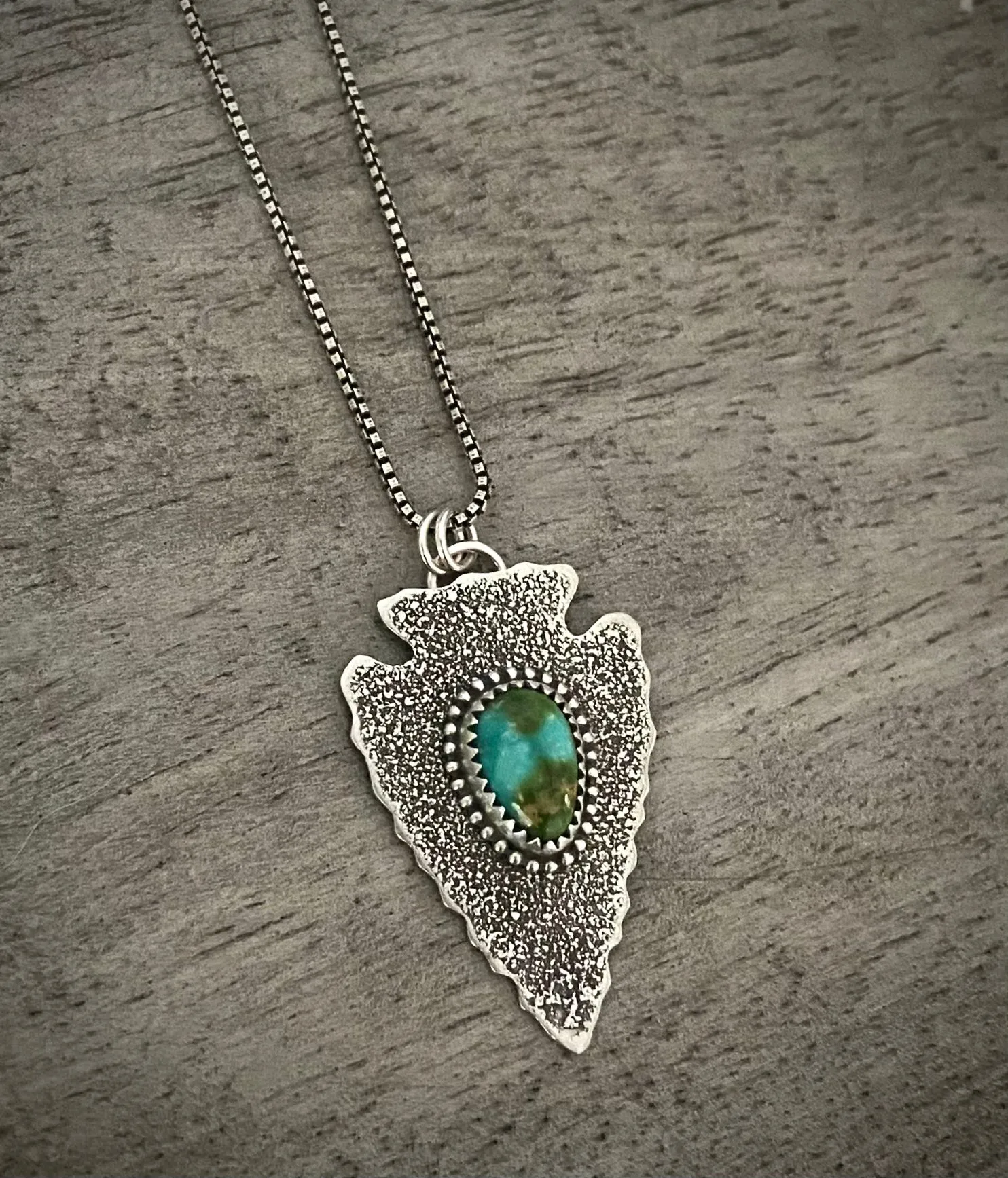 Sonoran Gold Arrowhead Pendant