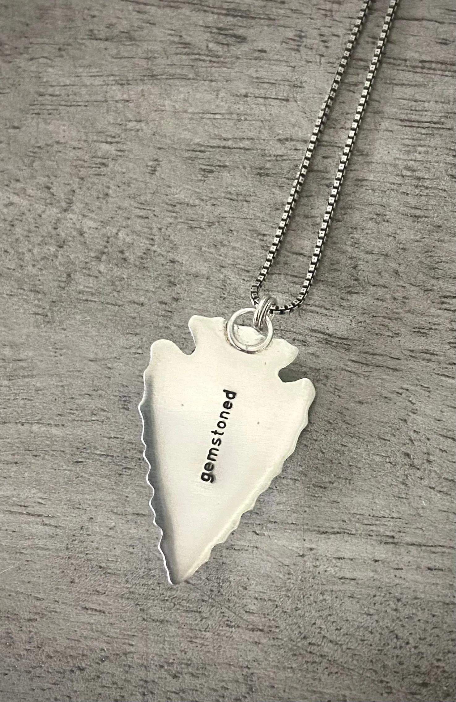 Sonoran Gold Arrowhead Pendant