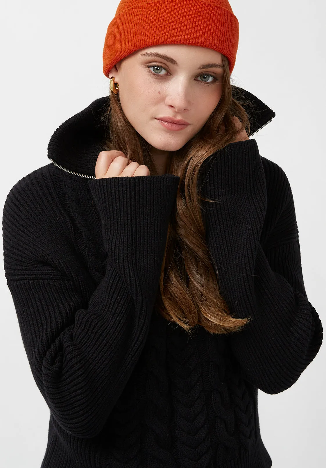 Sorella Women's Long Sleeve Sweater in Black - SW0032F