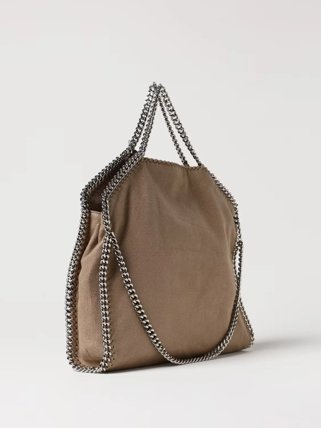 STELLA MCCARTNEY FALABELLA VEGAN LEATHER LARGE TOTE BAG