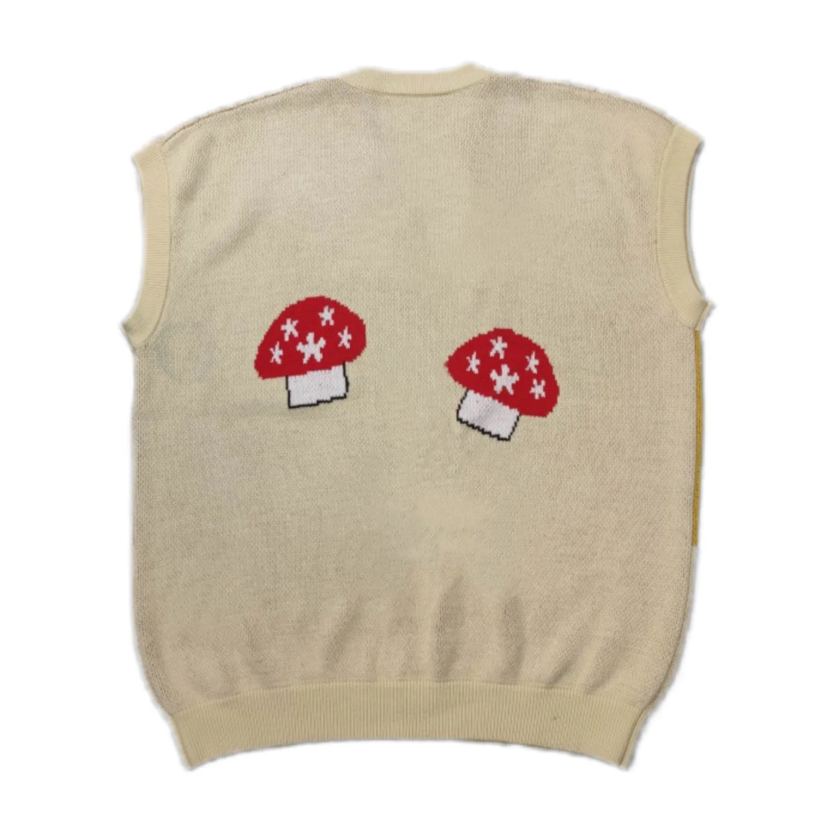 Stingwater Tiger Sweater Vest Off White