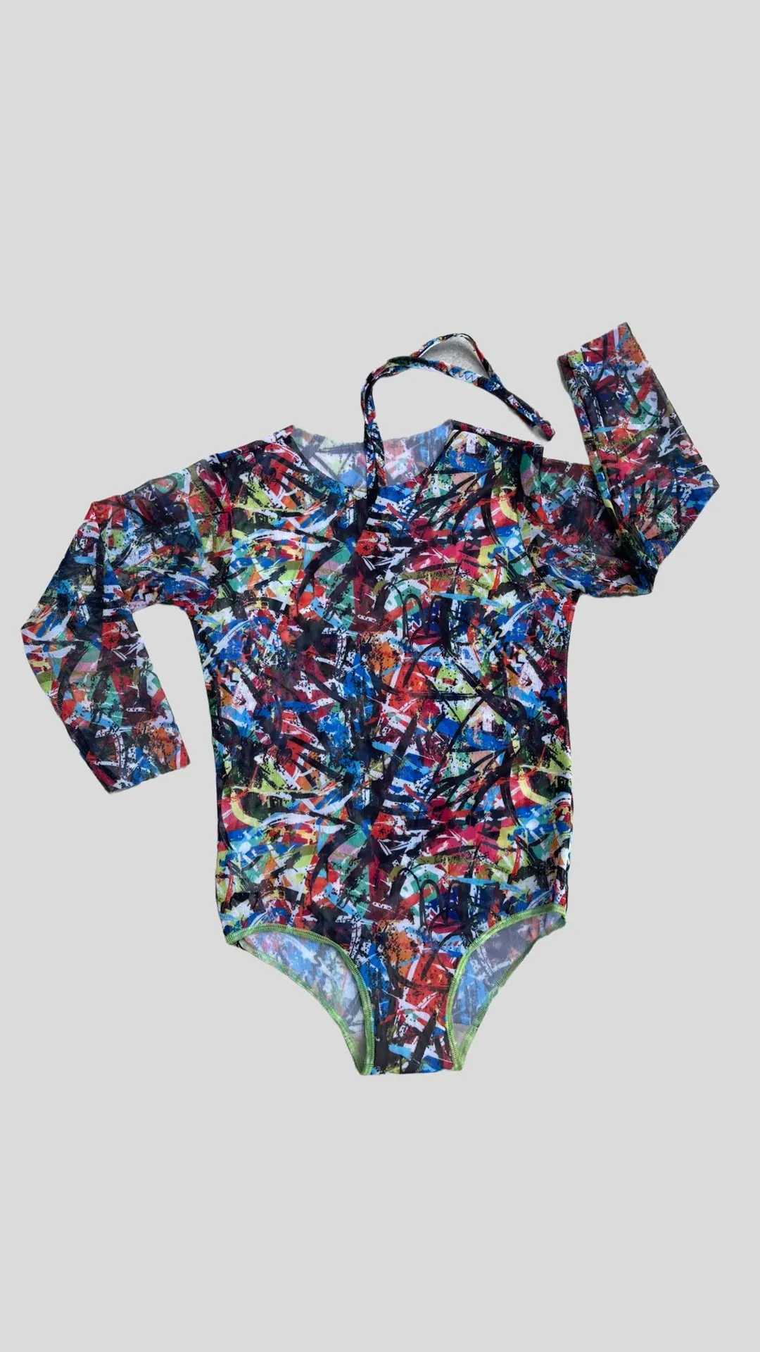 Street Art Kids One-Piece Swimsuit