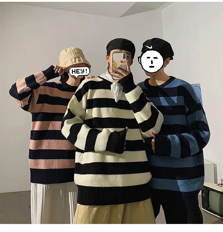 Striped Harajuku Sweater