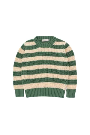 Stripes Sweater - Green