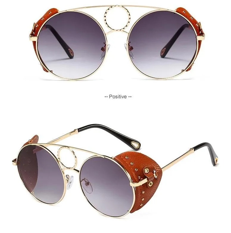 Stylish Vintage Round Sunglasses For Women-Unique and Classy