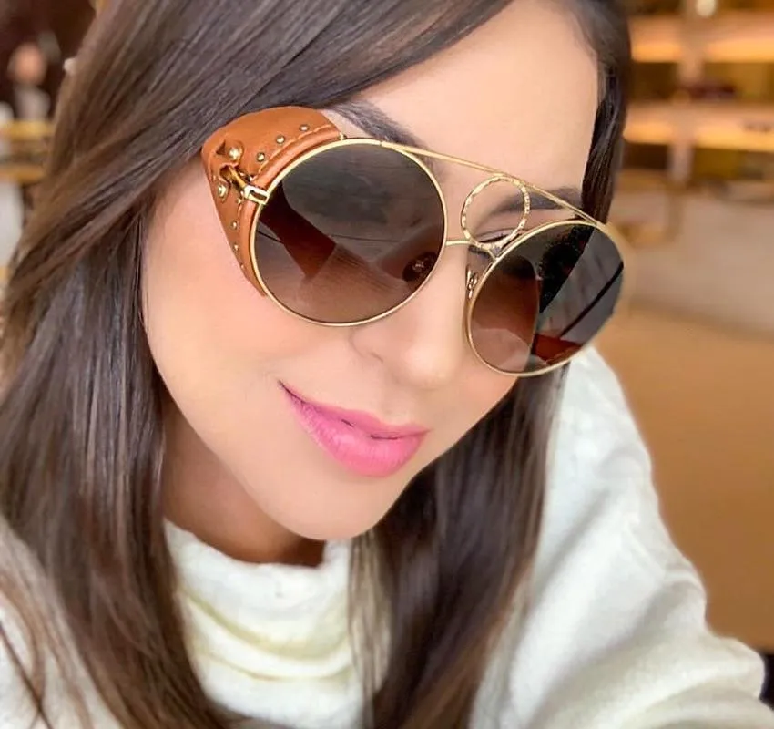 Stylish Vintage Round Sunglasses For Women-Unique and Classy