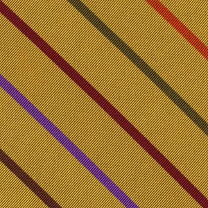 Suffolk Stripe Silk Tie RGT-8  White, Black & Yellow Gold on Dark Red