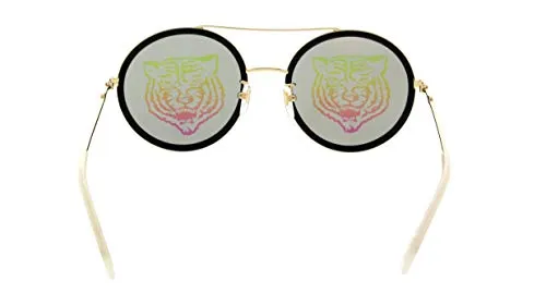 Sunglasses Gucci GG 0061 S- 014 GOLD/GREEN
