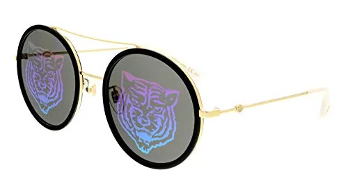 Sunglasses Gucci GG 0061 S- 014 GOLD/GREEN