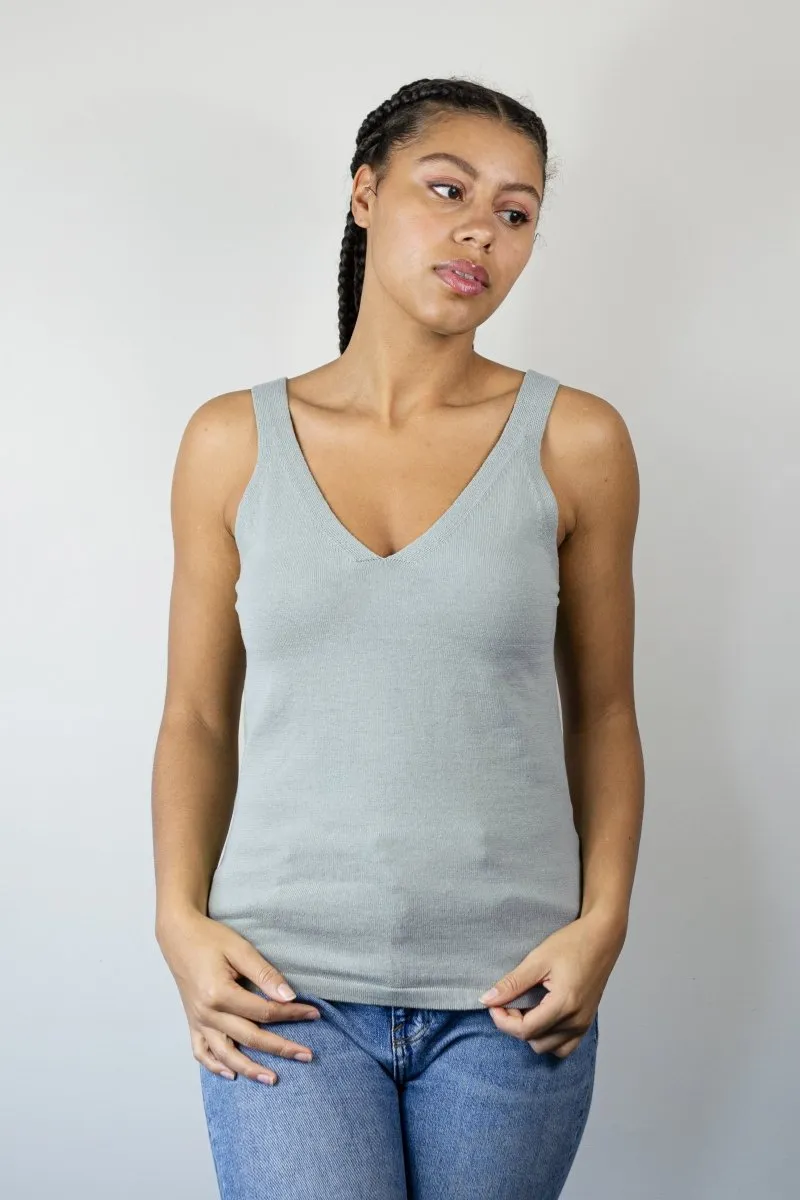 Sweater Tank in Organic Cotton