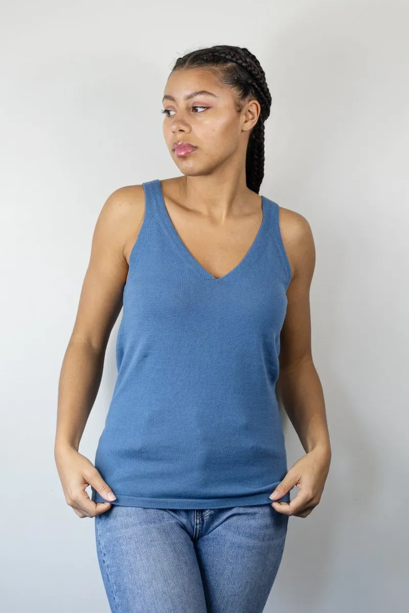 Sweater Tank in Organic Cotton