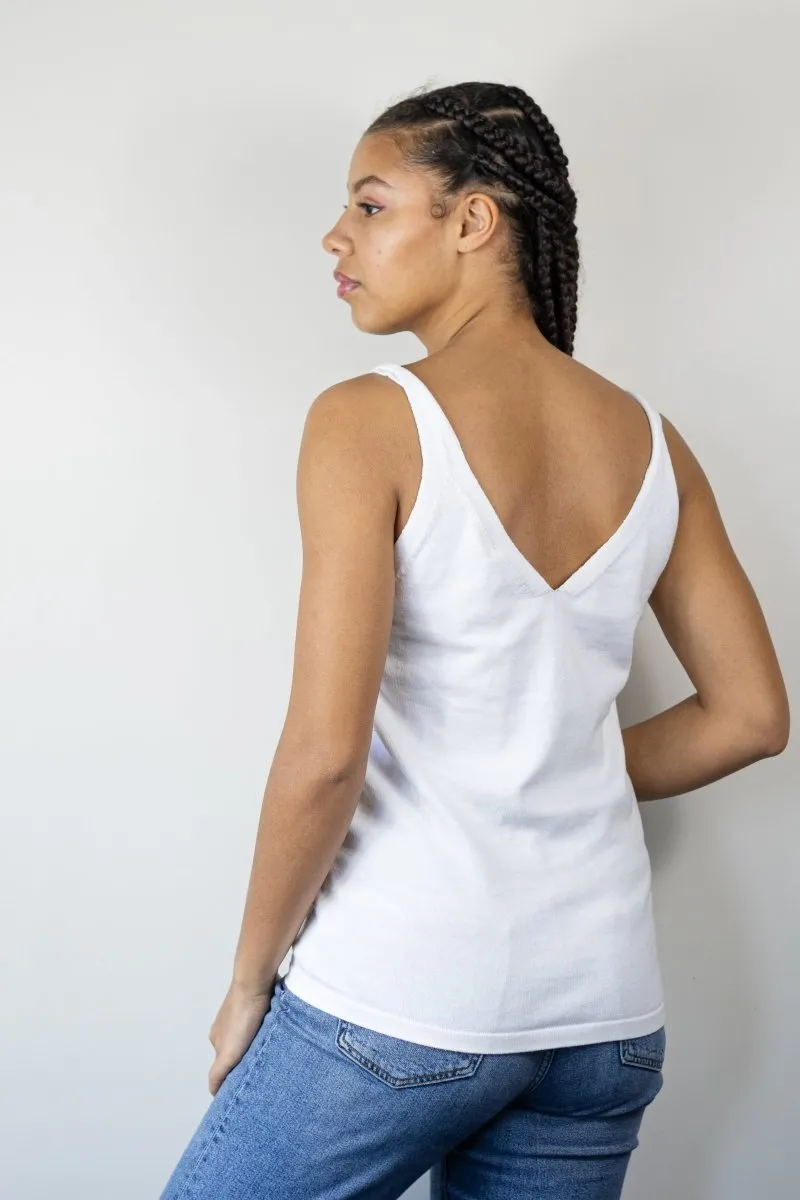 Sweater Tank in Organic Cotton