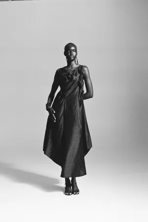 TABEA DRESS — BLACK