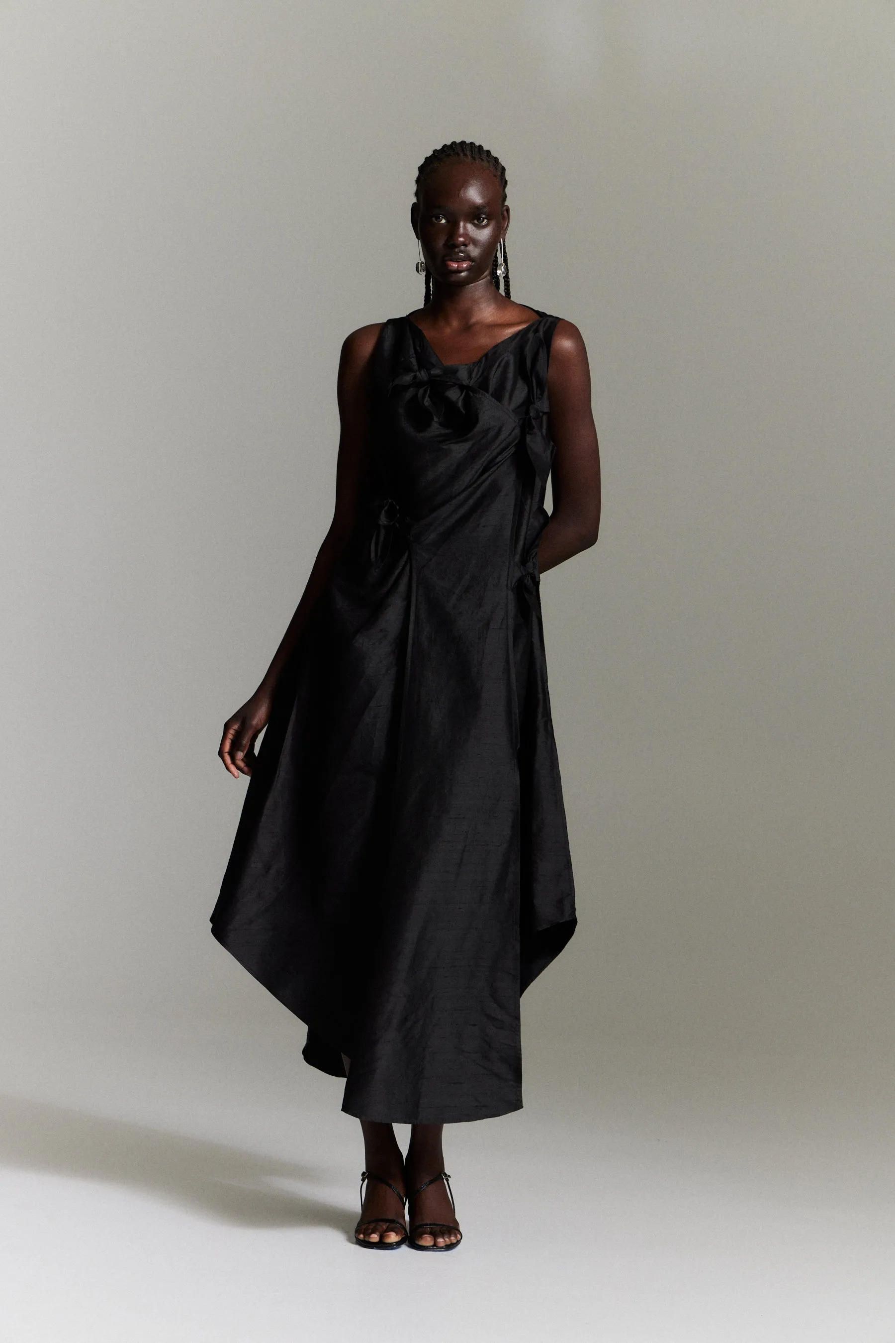 TABEA DRESS — BLACK