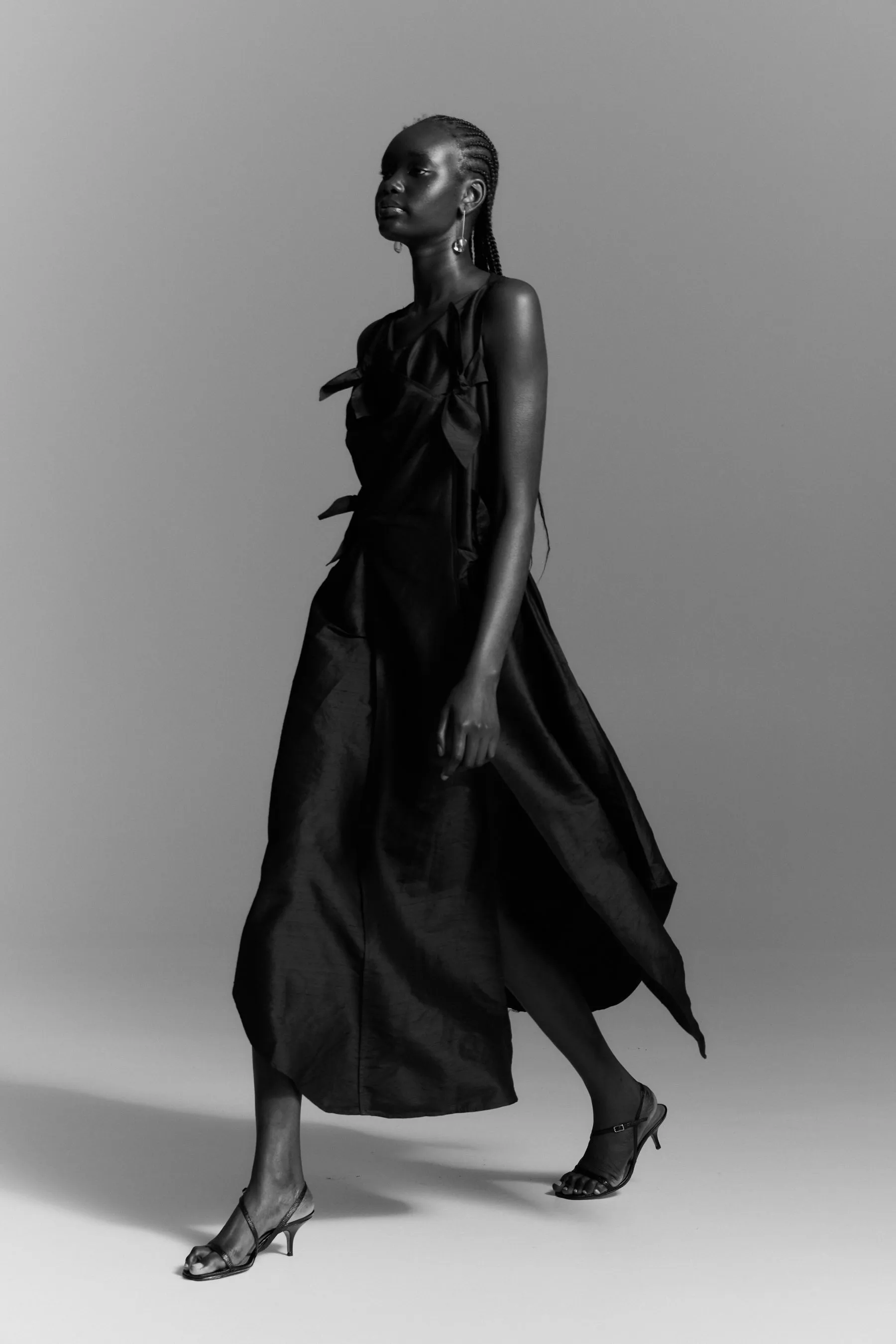 TABEA DRESS — BLACK