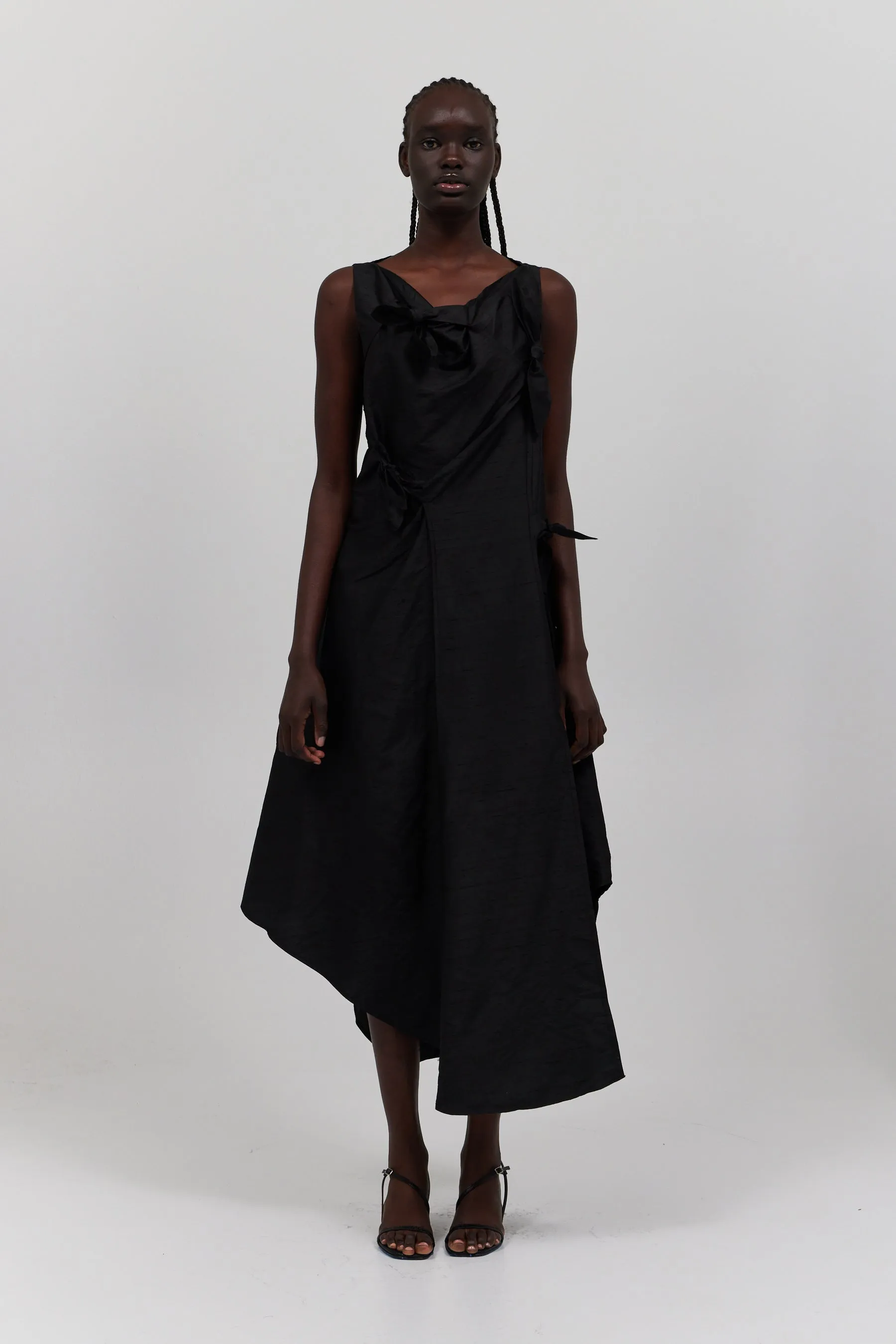 TABEA DRESS — BLACK