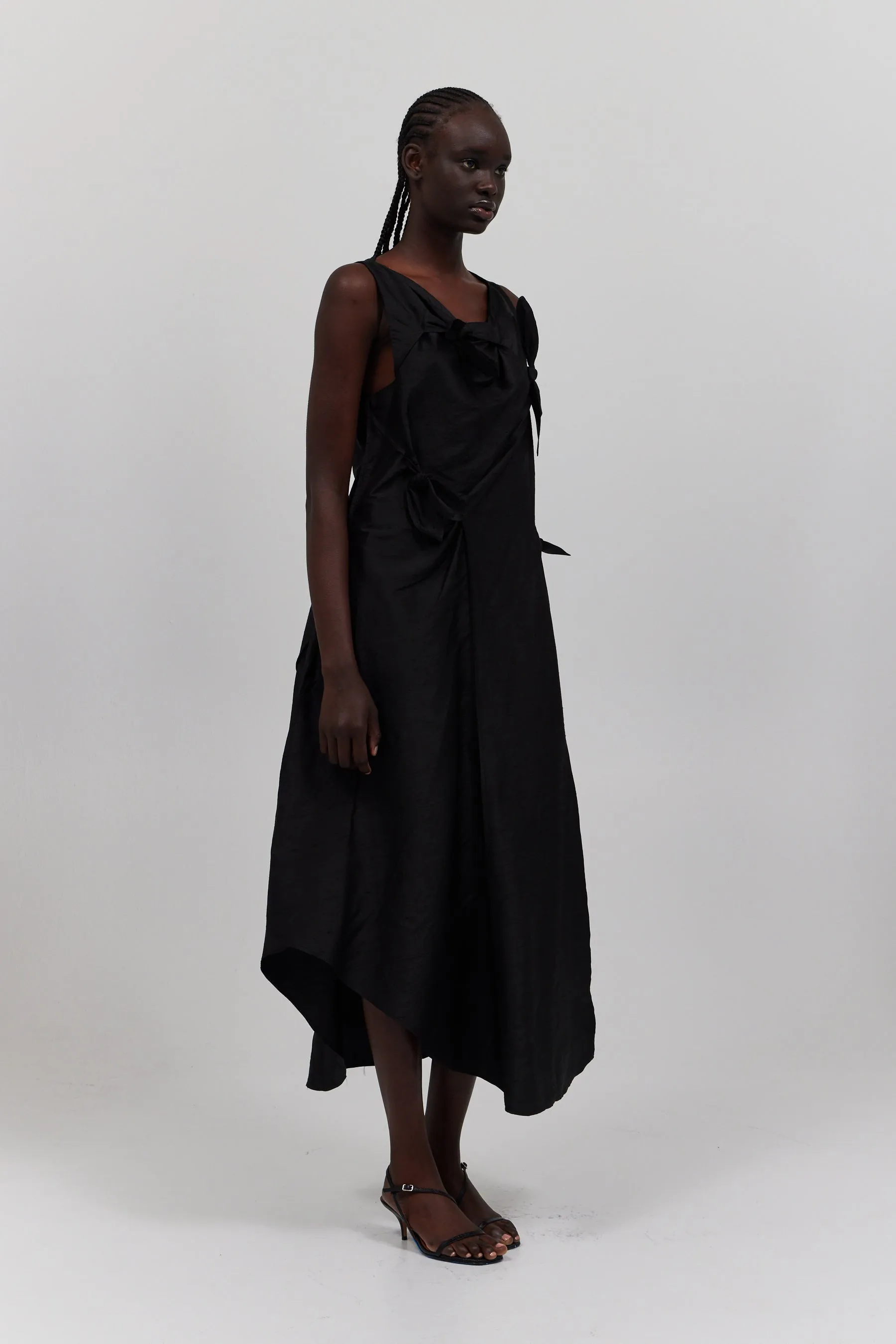 TABEA DRESS — BLACK
