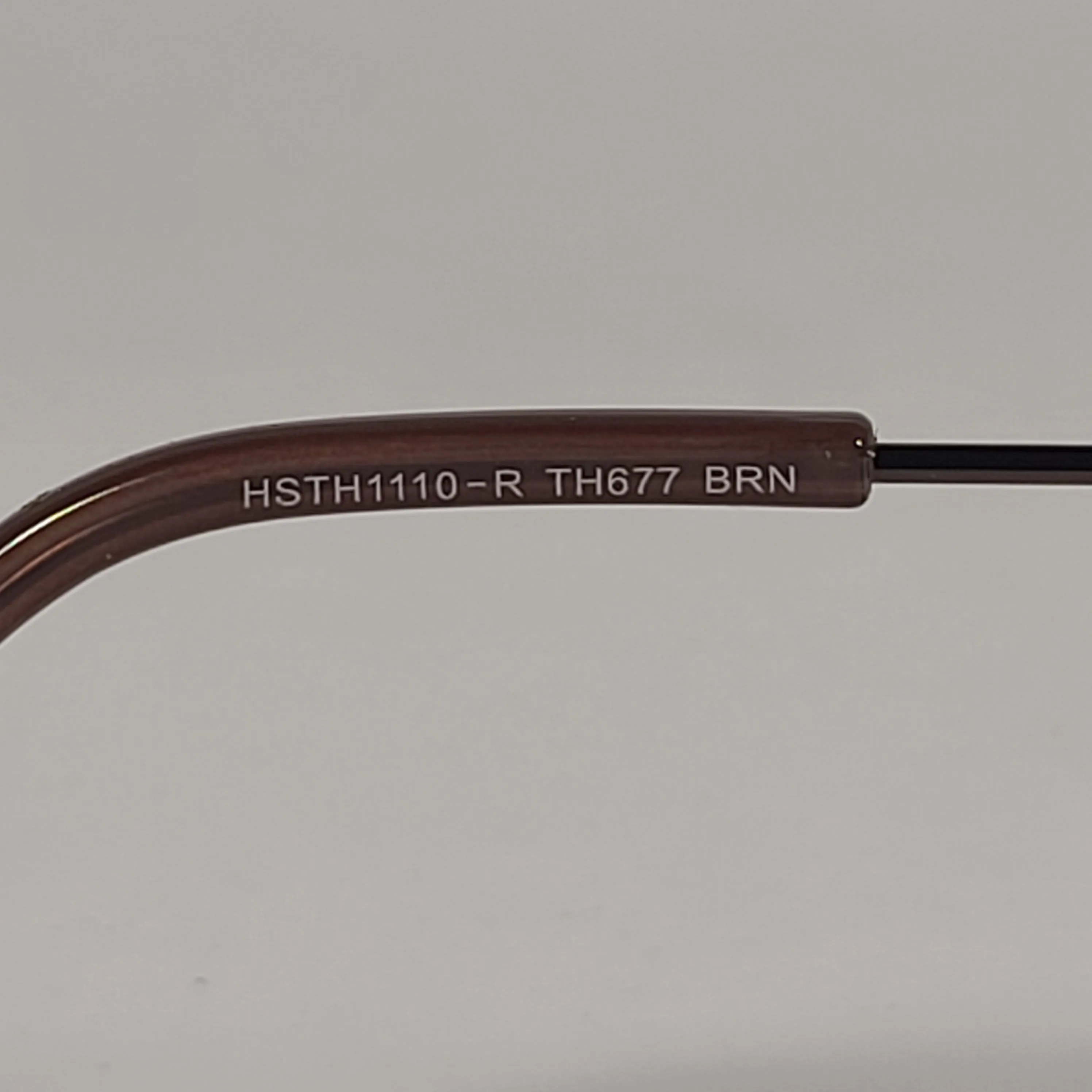 Tahari Round Cat Eye Sunglasses Brown Frame Brown Gradient Lens TH677 BRN