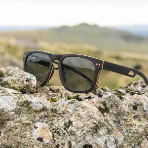 Tambora X Wooden Sunglasses - Maple Wood with Polarized Lenses