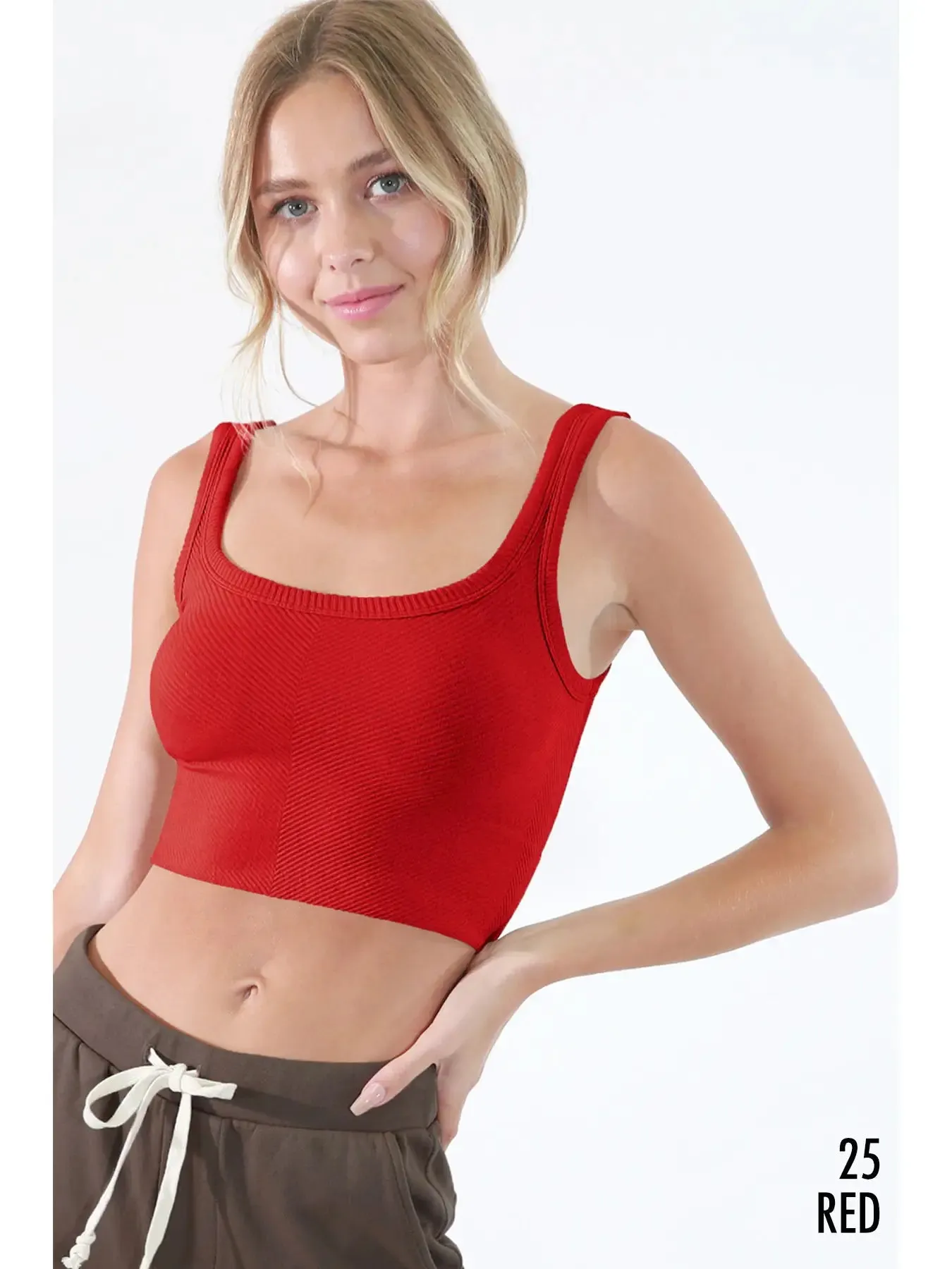 Tatum Tank Red