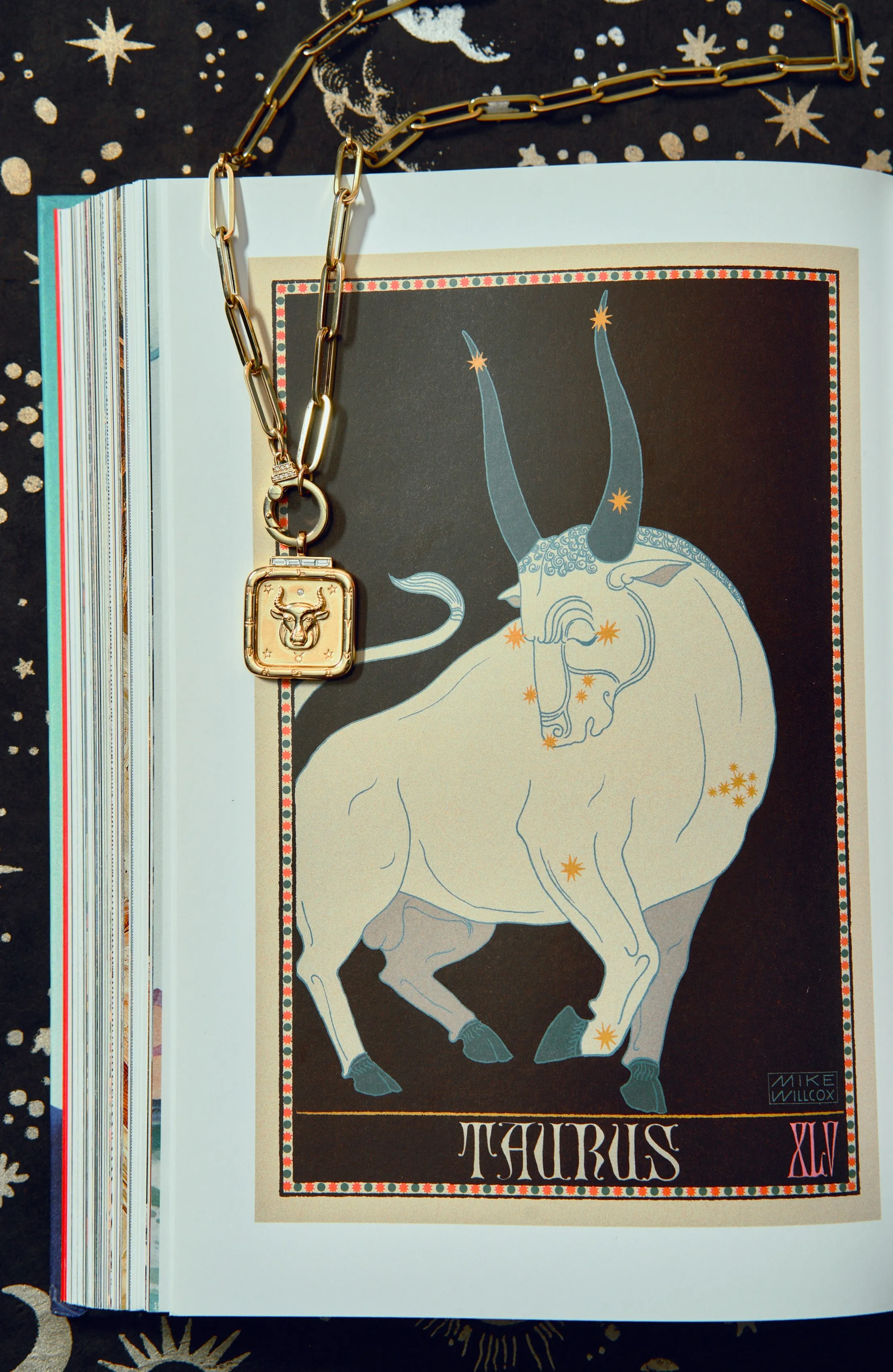 Taurus Zodiac Pendant