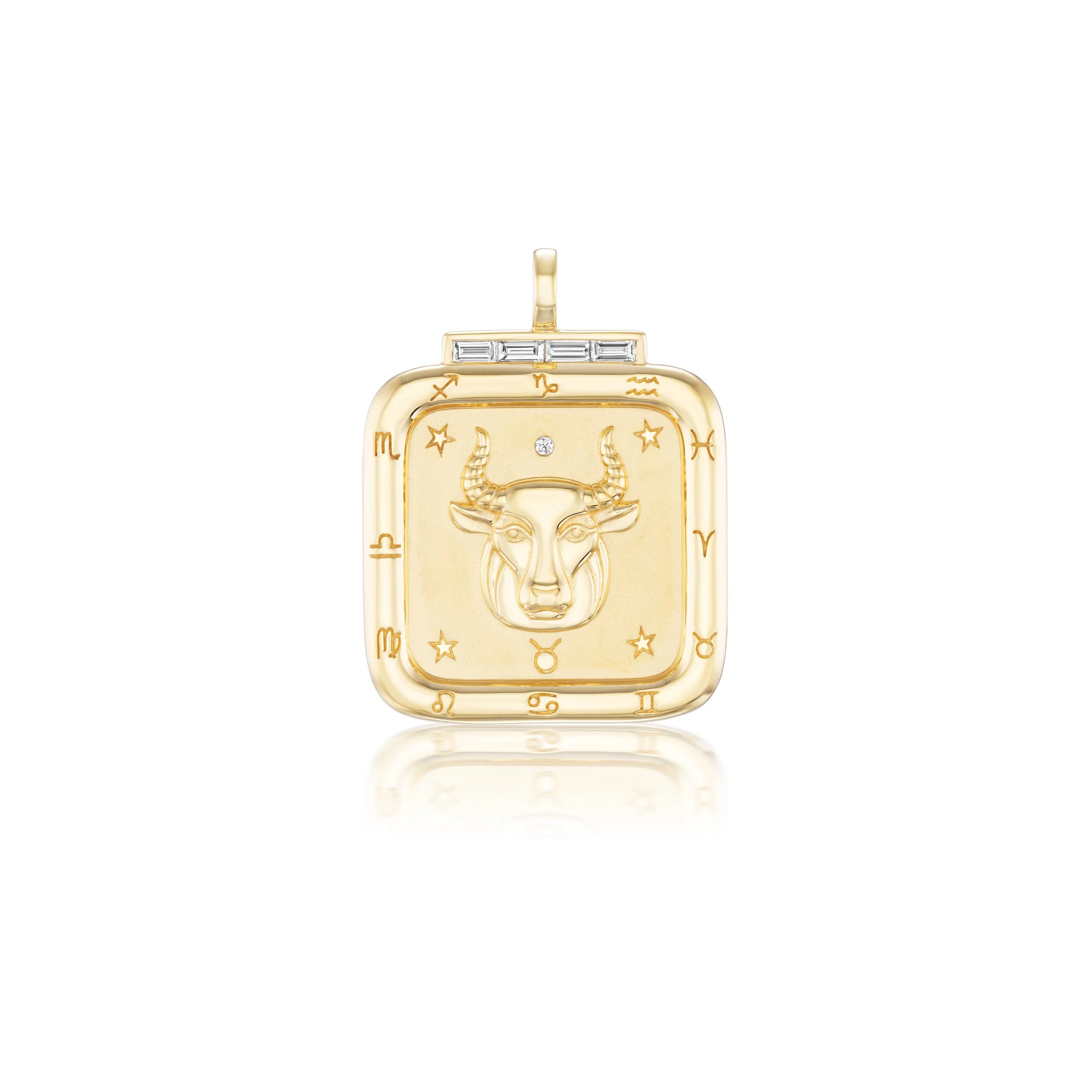 Taurus Zodiac Pendant