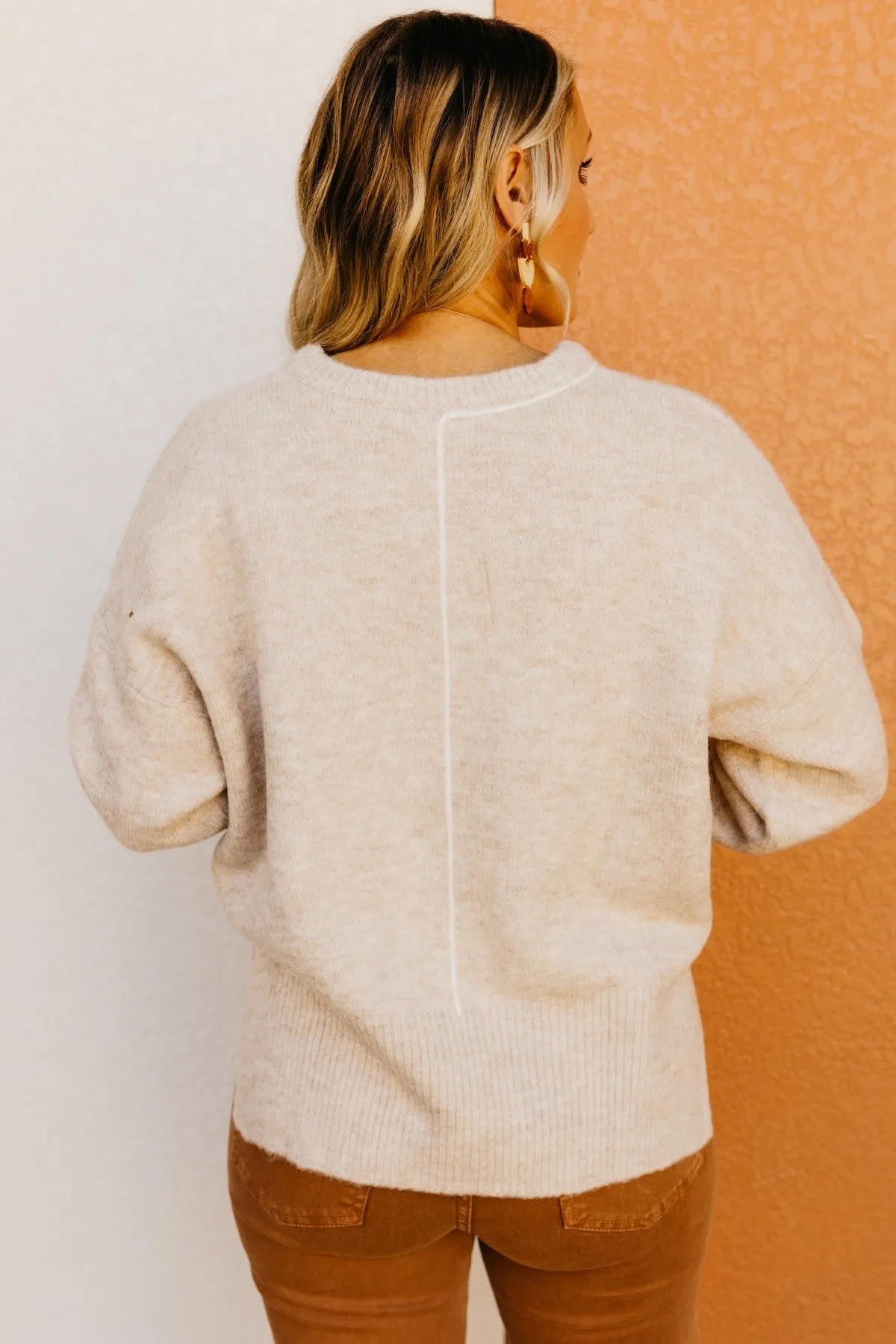 The Kadence Contrast Line Sweater
