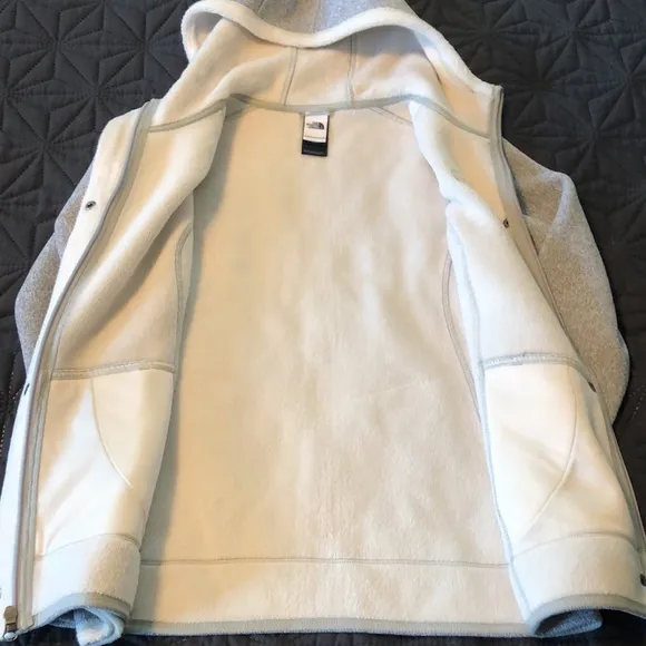 The North Face grey Banderitas Hoodie size small