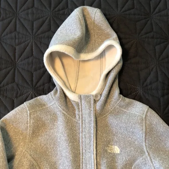 The North Face grey Banderitas Hoodie size small