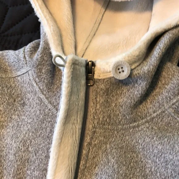 The North Face grey Banderitas Hoodie size small