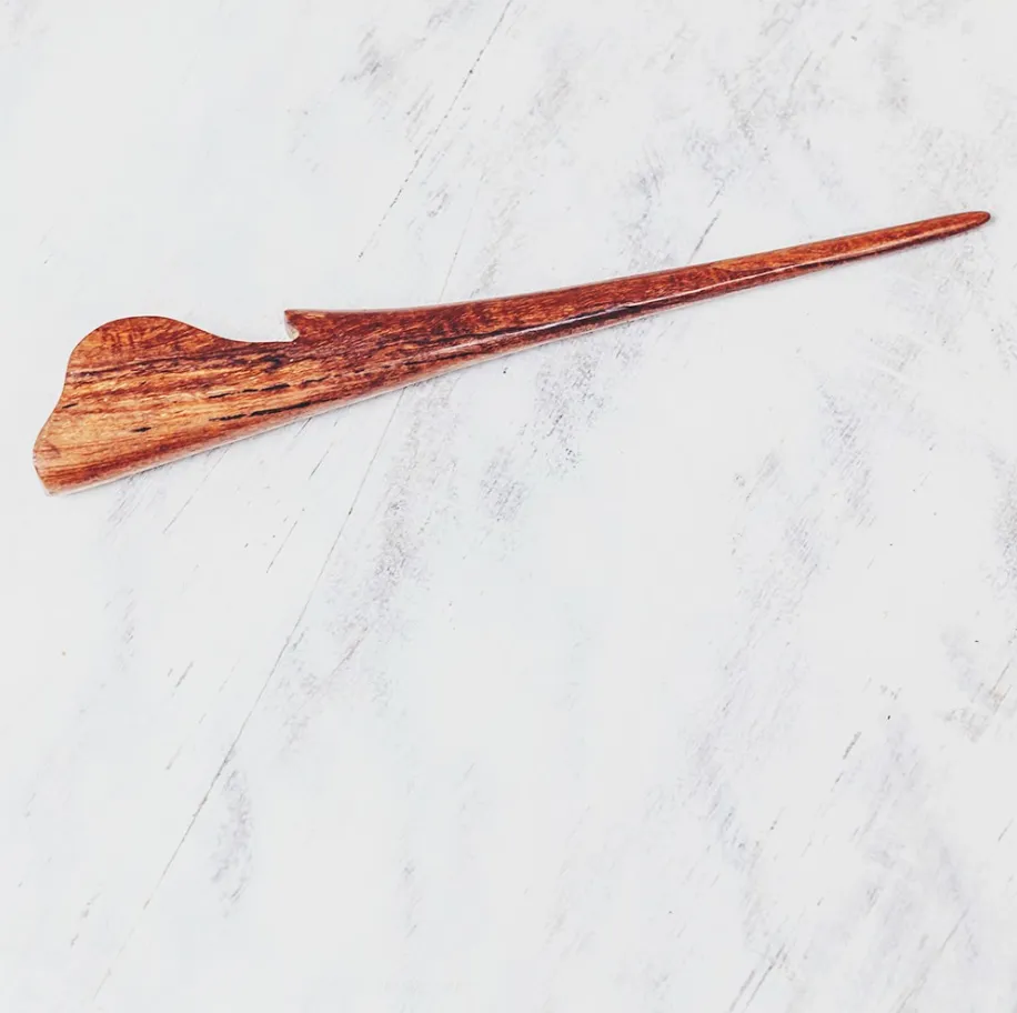 The Tapioca Leaf Hair Stick from S A Y A Designs