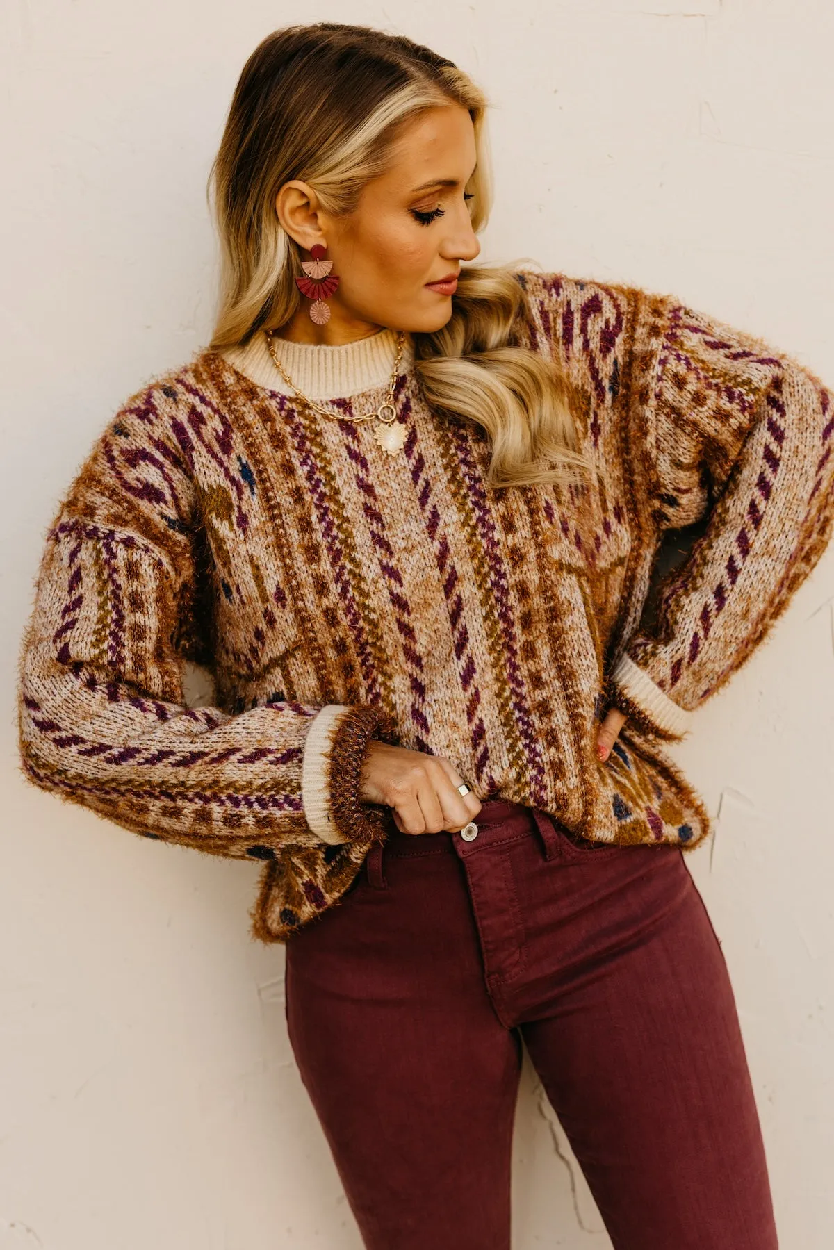 The Thomas Tinsel Detail Sweater