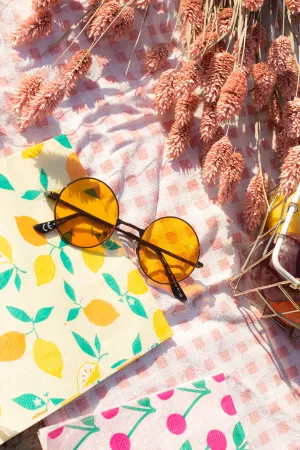 Tint Round Frame Sunglasses