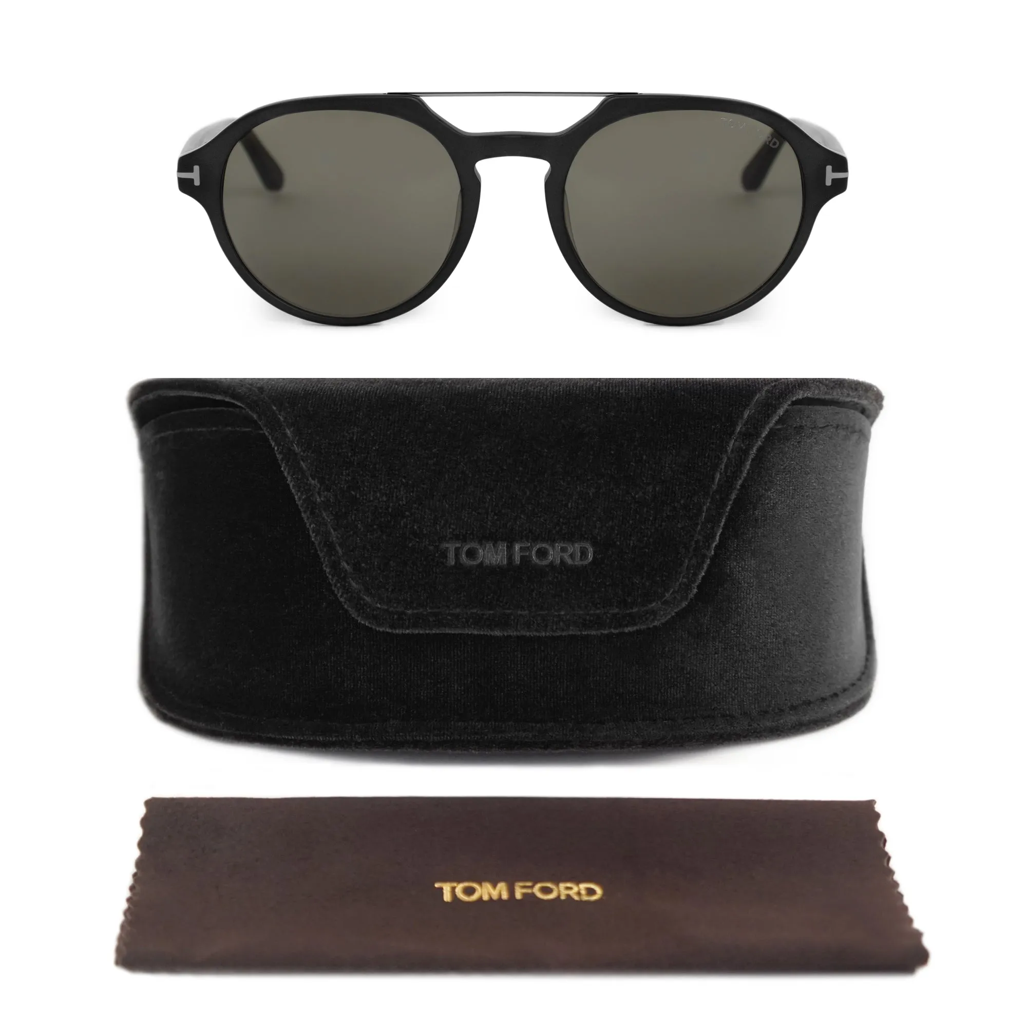 Tom Ford Kip Square Sunglasses FT0692 28A 58