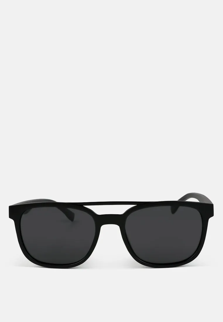Top Bar Wayfarer Sunglasses By RUW