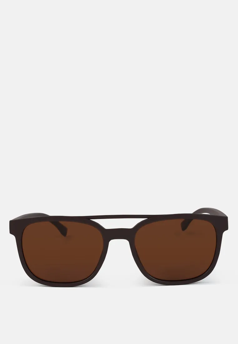 Top Bar Wayfarer Sunglasses By RUW