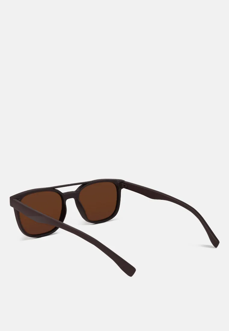 Top Bar Wayfarer Sunglasses By RUW