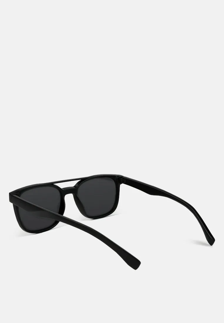 Top Bar Wayfarer Sunglasses By RUW