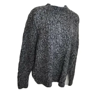Topshop Black Multicolored Chunk Sweater